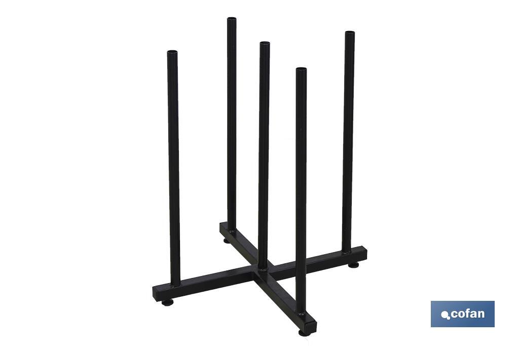 EXPOSITOR VERTICAL PARA HULES 9 ROLLOS