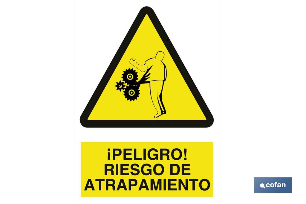 SEÑAL POLIESTIRENO 210X148 MM.