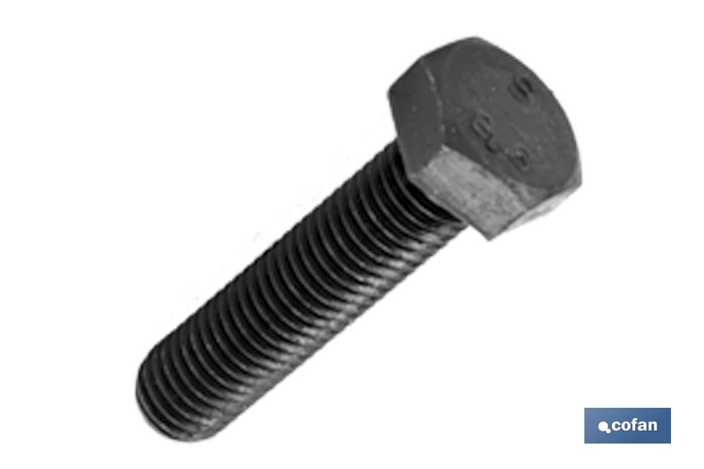 DIN-933 C-8.8 M-18 X 110 N