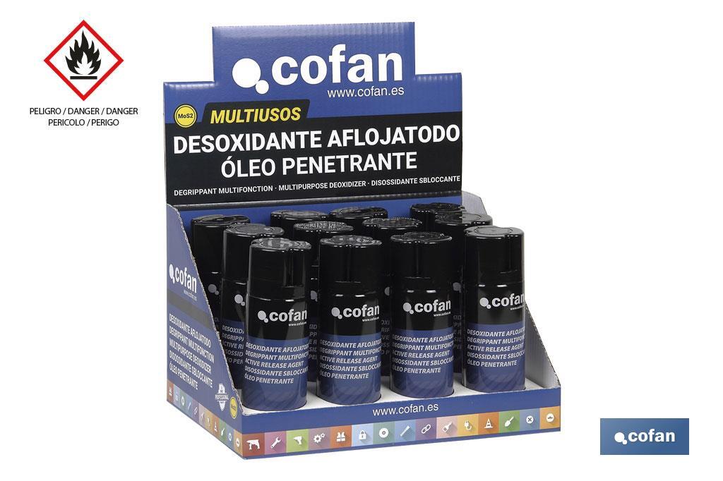 EXPOSITOR AFLOJATODO 200ML. 20 UNDS.